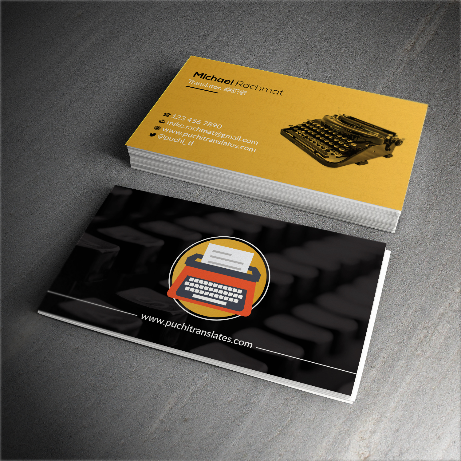 Business Card Design by Dezine Expert for this project | Design #16981844