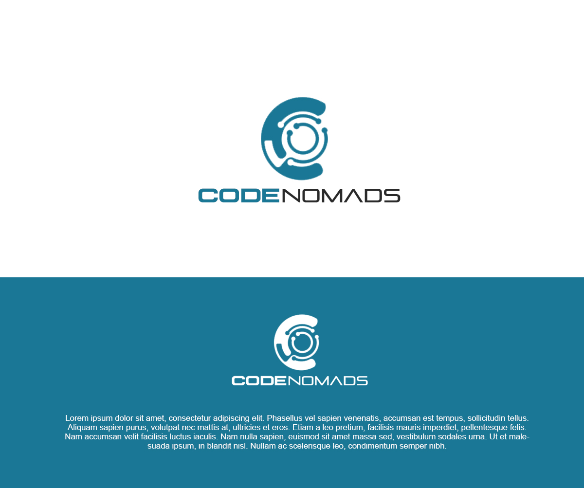 Logo Design by pixelgrapix for Code Nomads | Design #16987930