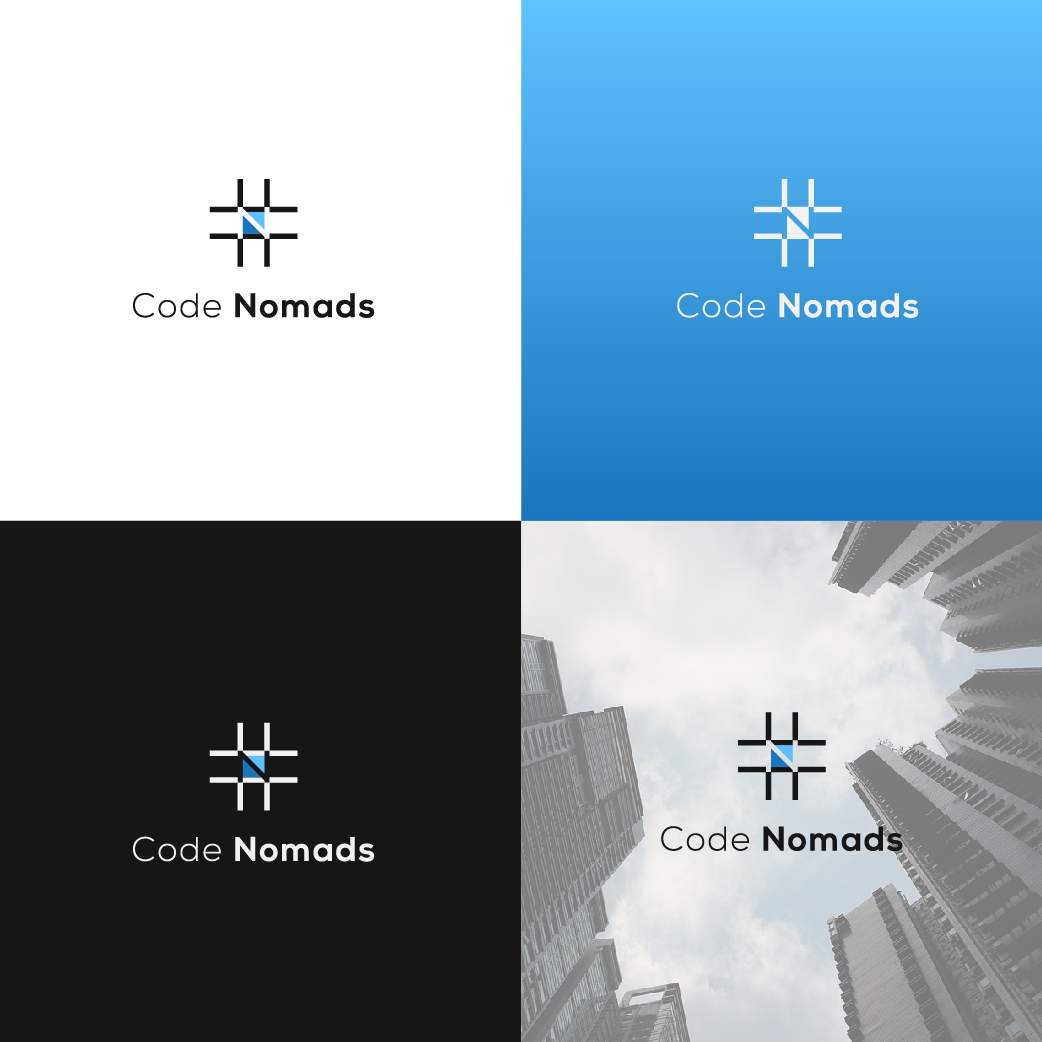 Logo Design by Mime Artworks for Code Nomads | Design #17032065