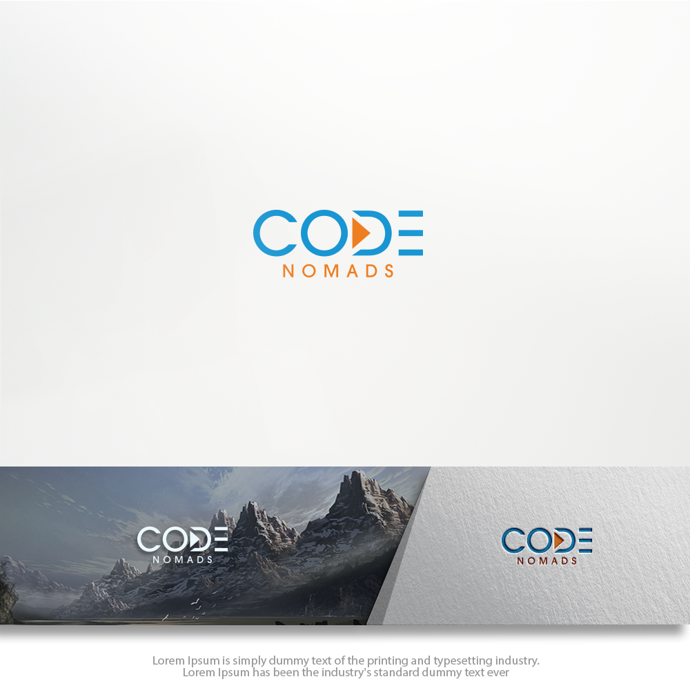 Logo Design by groomfox for Code Nomads | Design #16983499