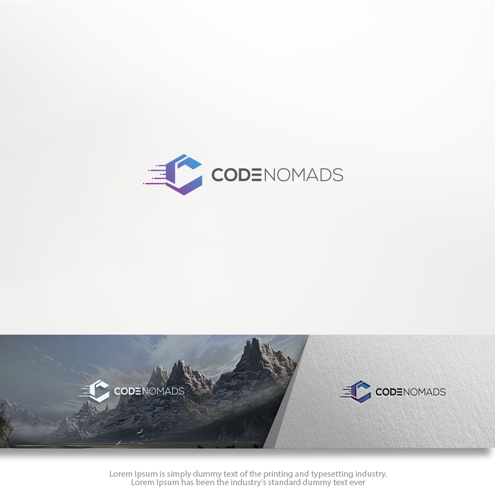 Diseño de Logo por groomfox para Code Nomads | Diseño #16983501