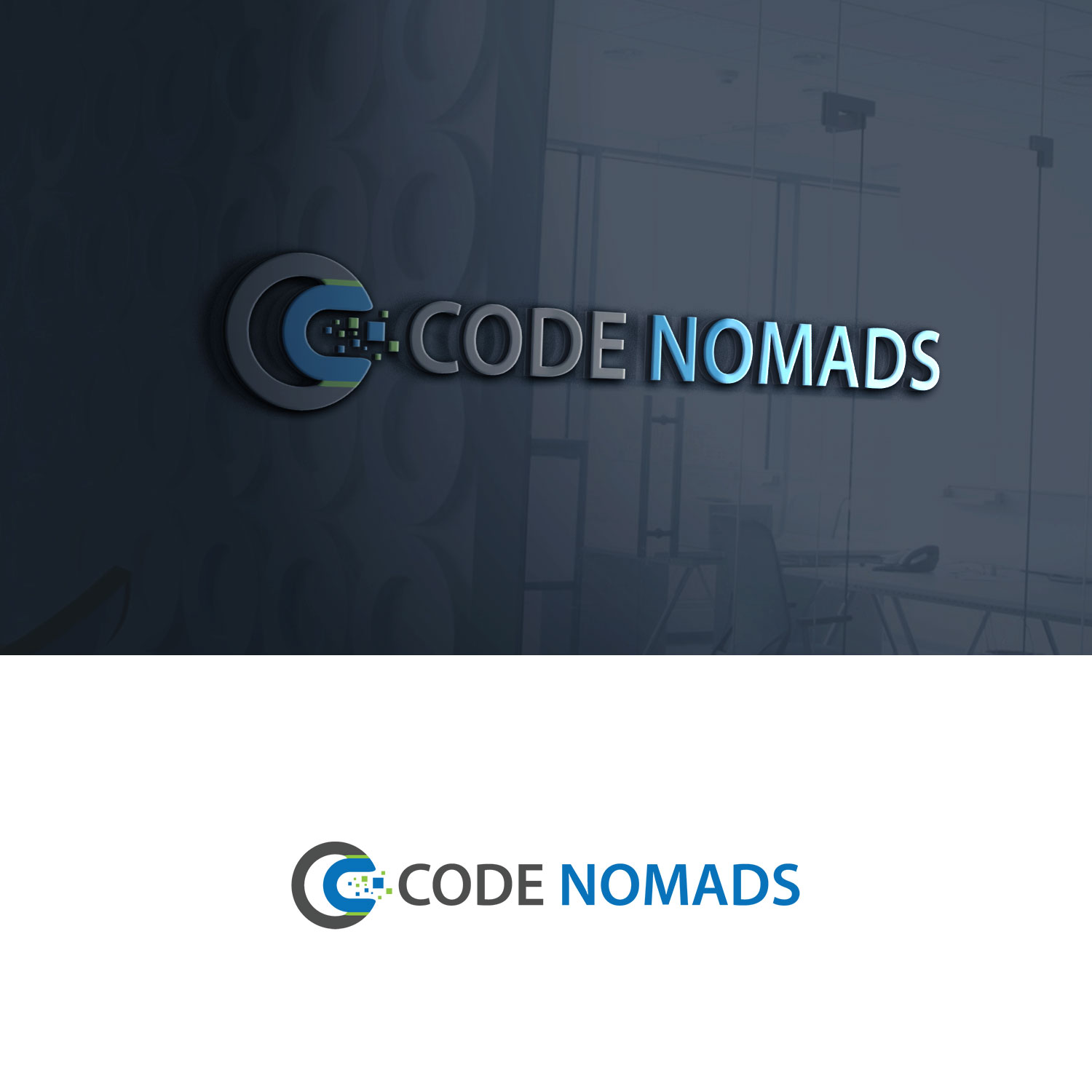 Design de Logo par oomardesigns pour Code Nomads | Design #17003768