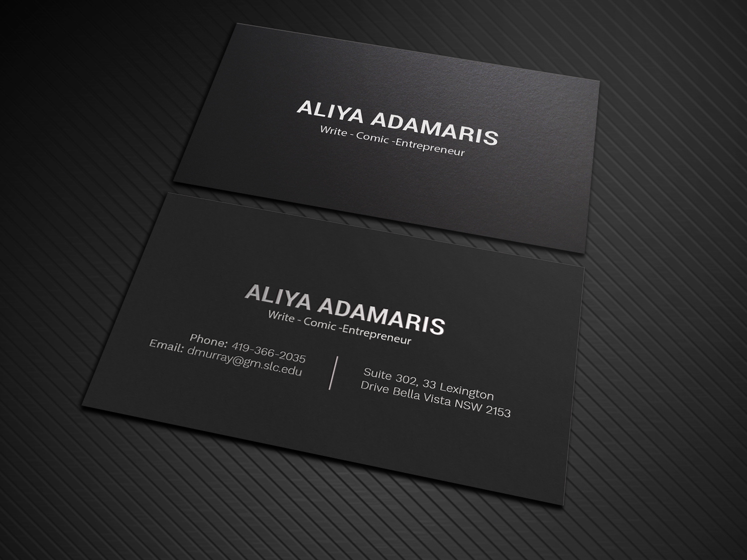Business Card Design by Graphic Flame for this project | Design #16989481