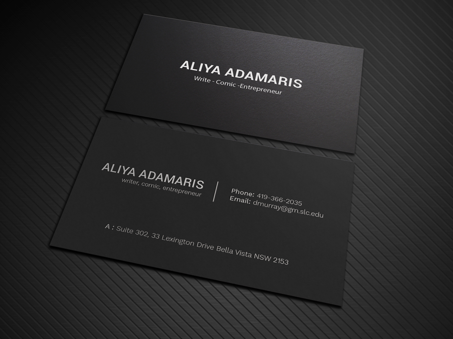 Diseño de Tarjeta de Presentación por Graphic Flame para este proyecto | Diseño #16989516