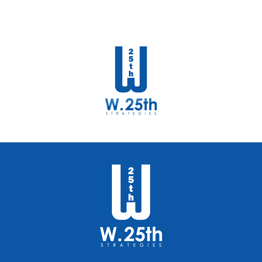 Logo Design by Aska Studio for W. 25th Strategies | Design #16986026