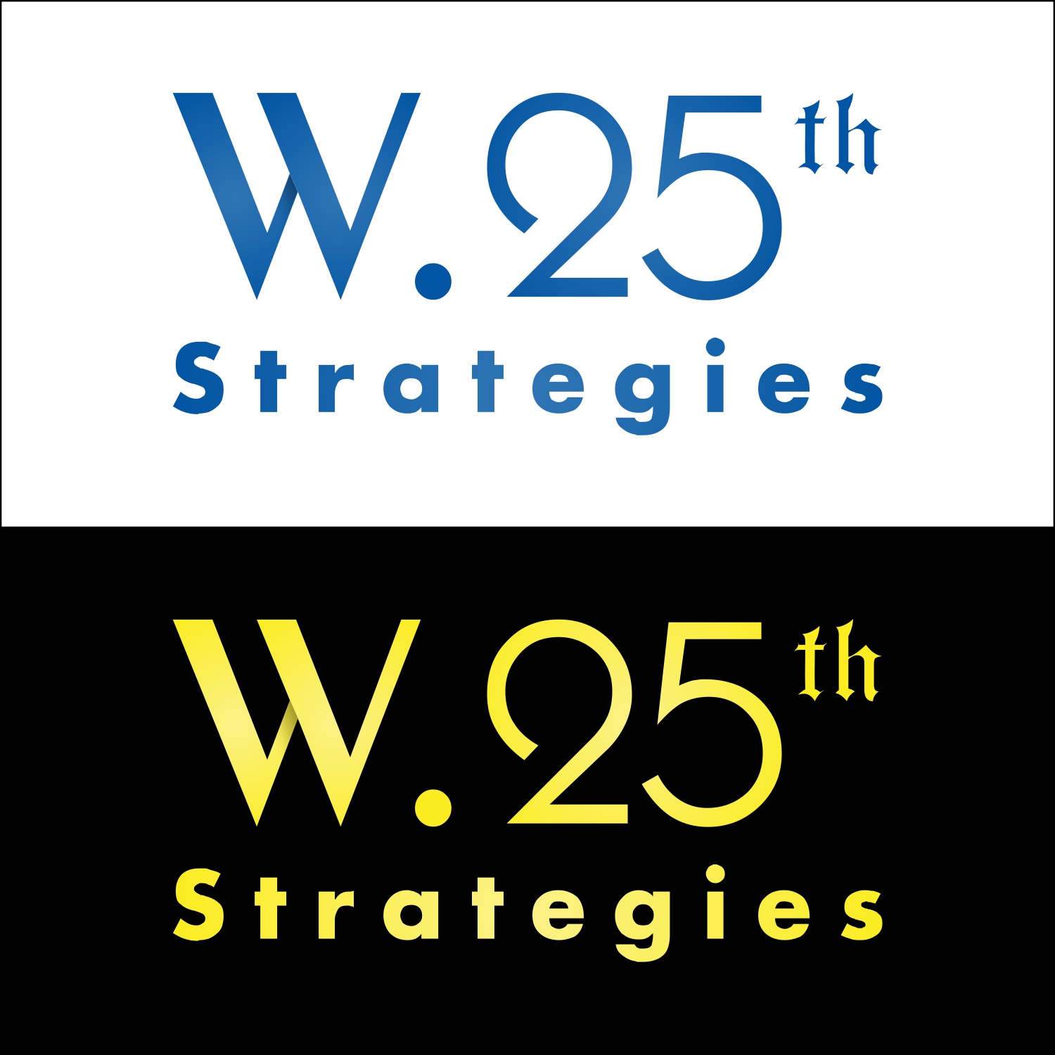 Design de Logo par Arialdy 2 pour W. 25th Strategies | Design #16994938