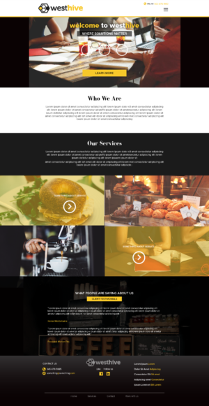 Web Design by wolf for this project | Design: #17056745