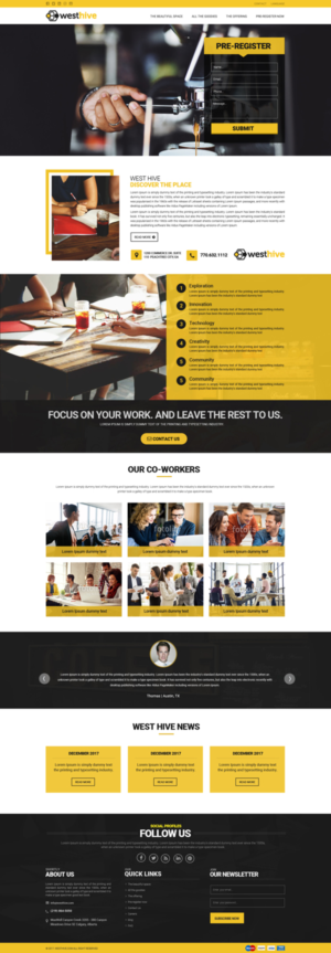 Web Design by Dream Logo Design for this project | Design: #17061371