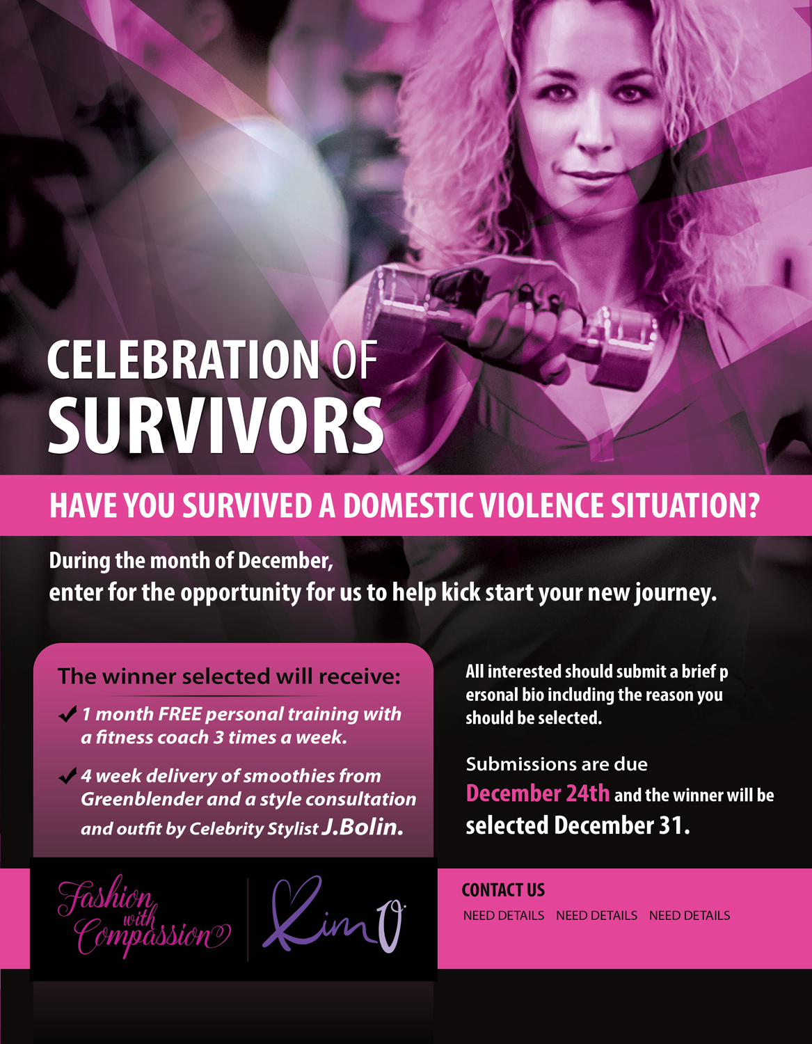 Flyer Design by uk for Law Office of Christian K. Johnson  | Design #16991573
