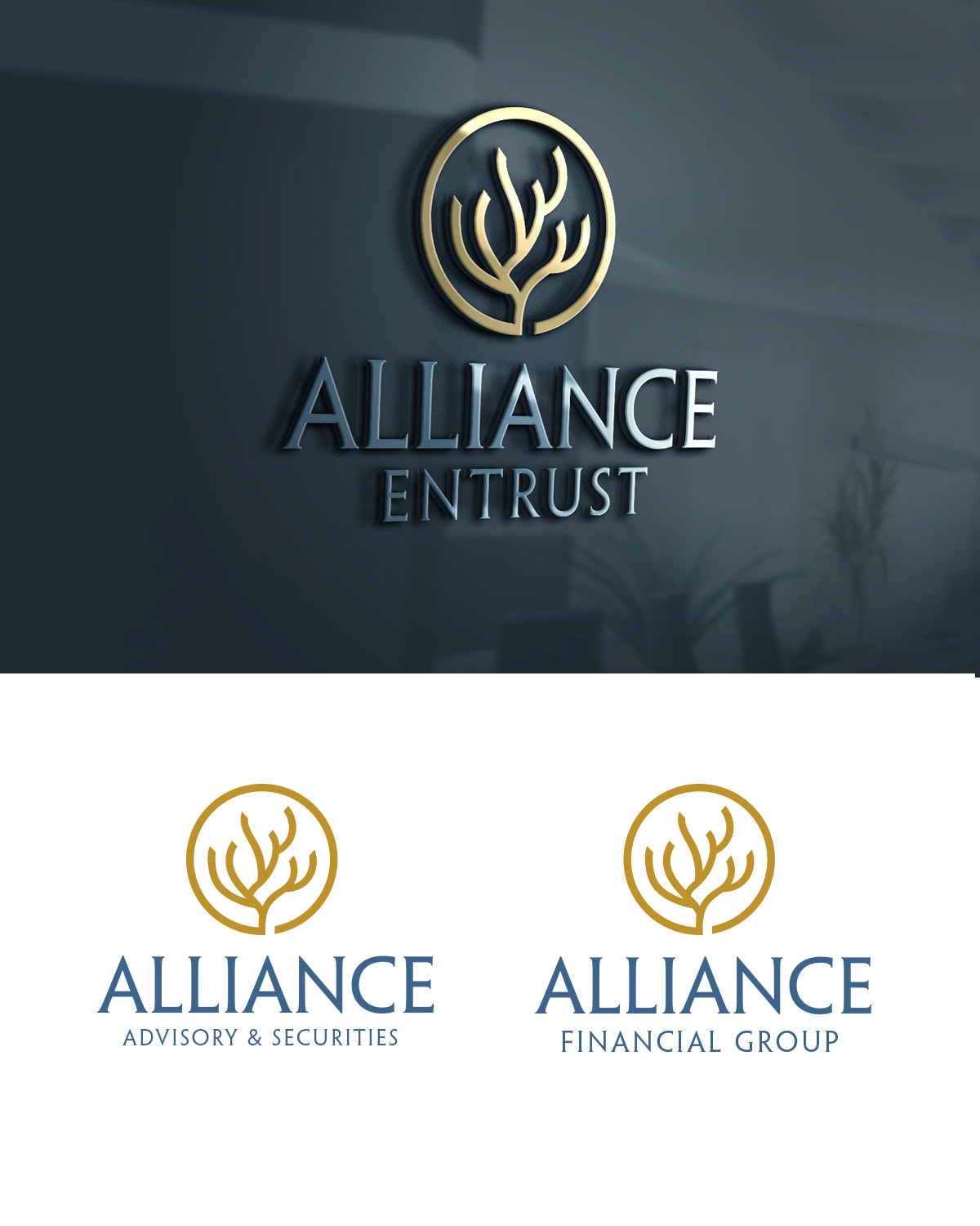 Logo-Design von Maher Sh für Alliance Advisory & Securities, Inc. | Design #17027079