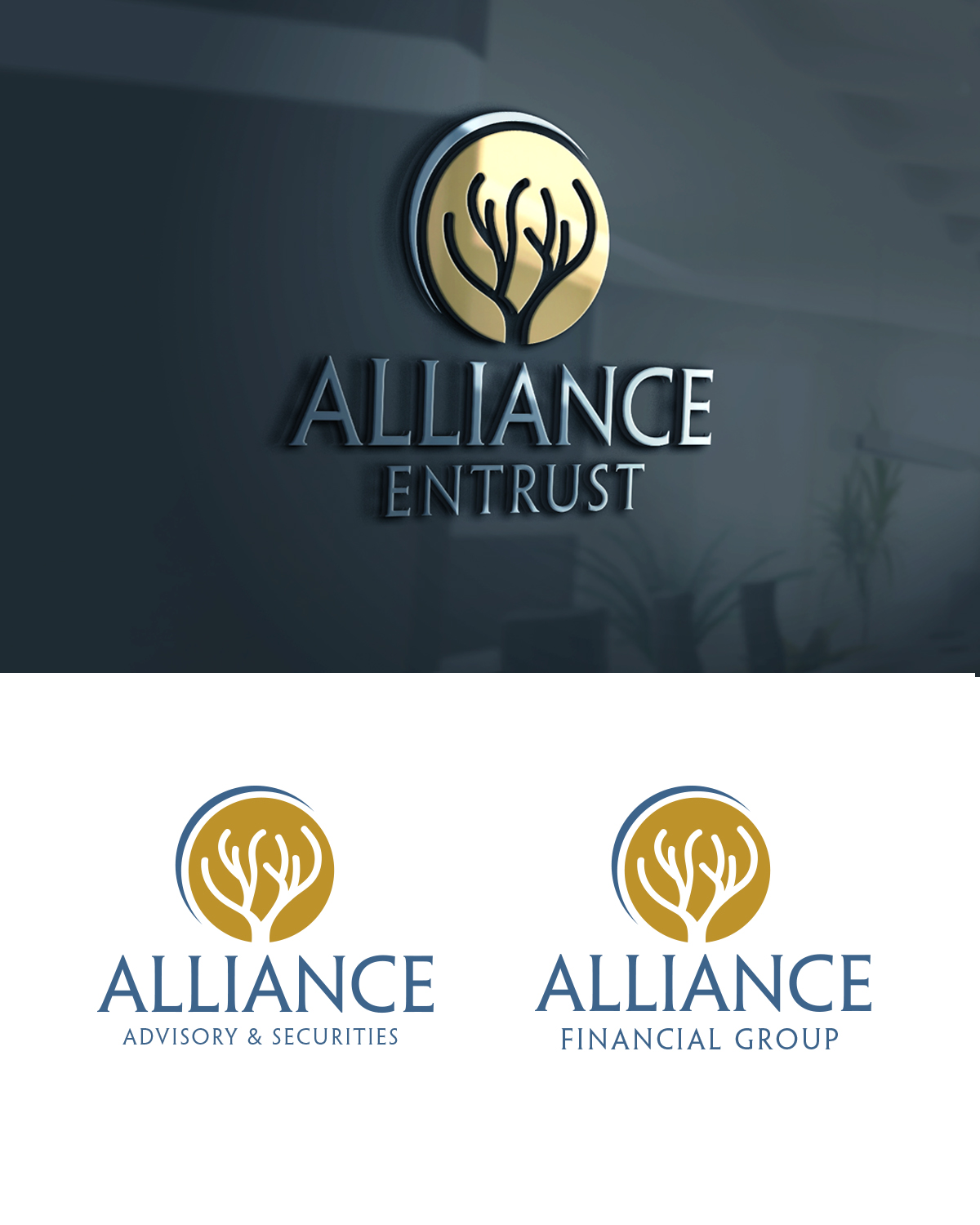 Logo Design by Maher Sh for Alliance Advisory & Securities, Inc. | Design #17027092