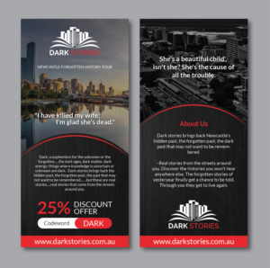Flyer Design by Achiver for Dark Stories Pty Ltd | Design: #17006326