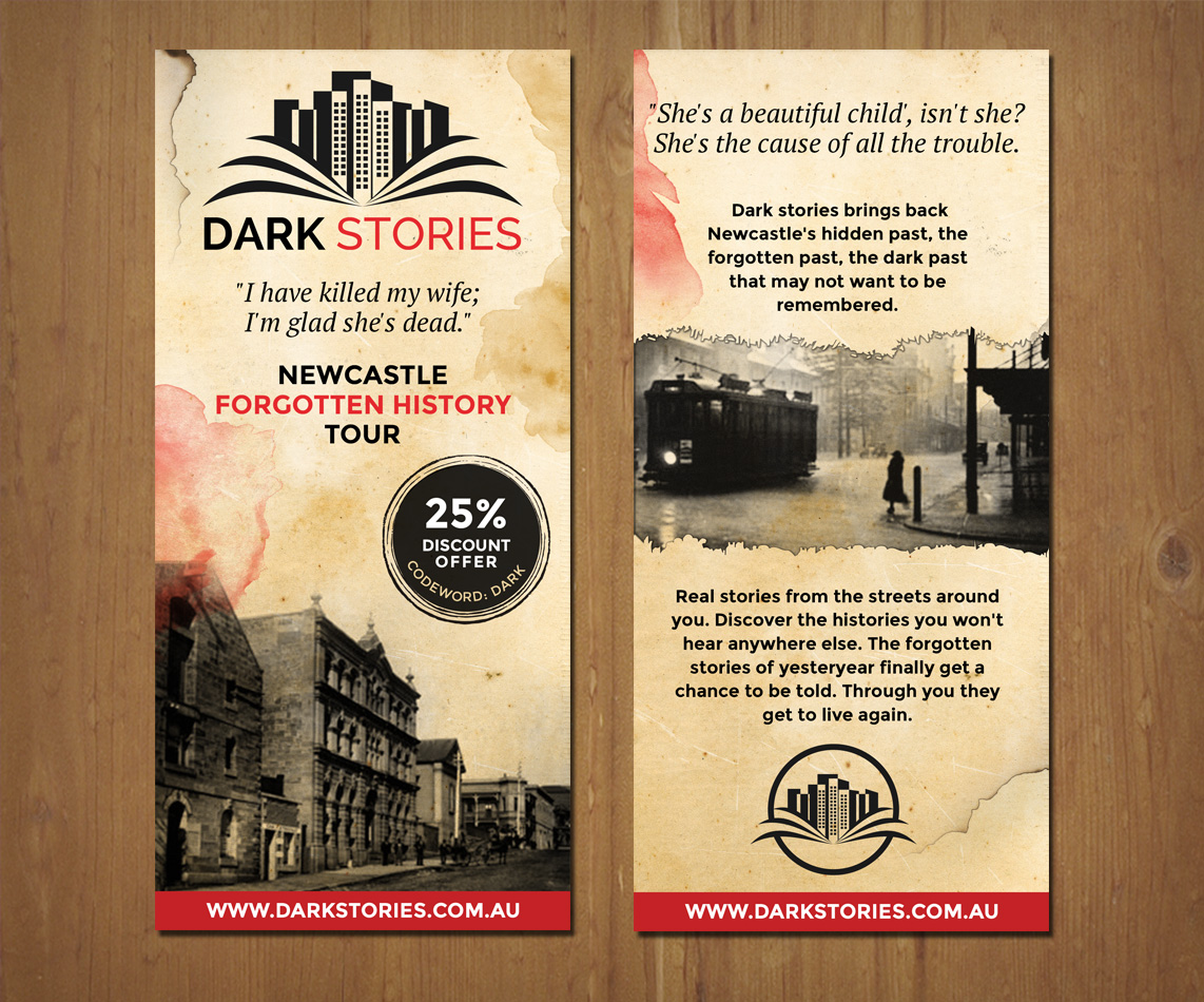 Flyer Design by MNM for Dark Stories Pty Ltd | Design #17003809