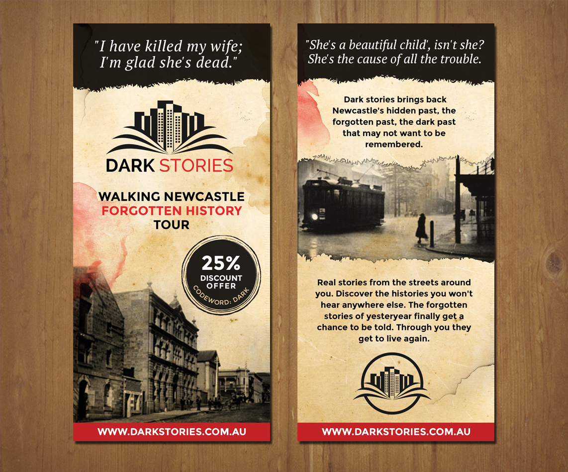 Flyer Design by MNM for Dark Stories Pty Ltd | Design #17023159