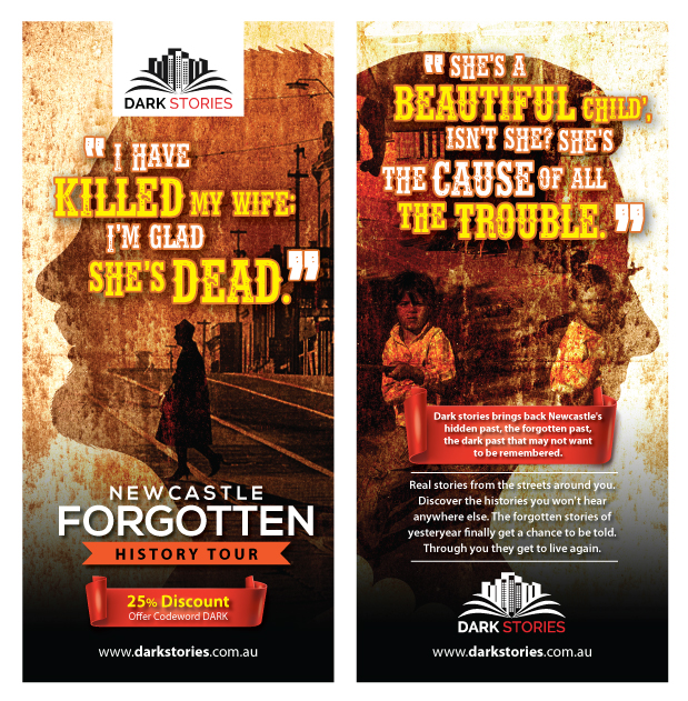 Design de Flyer par eleven pour Dark Stories Pty Ltd | Design #17038961