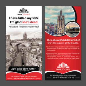 Flyer Design by aspiremedia for Dark Stories Pty Ltd | Design: #17024503