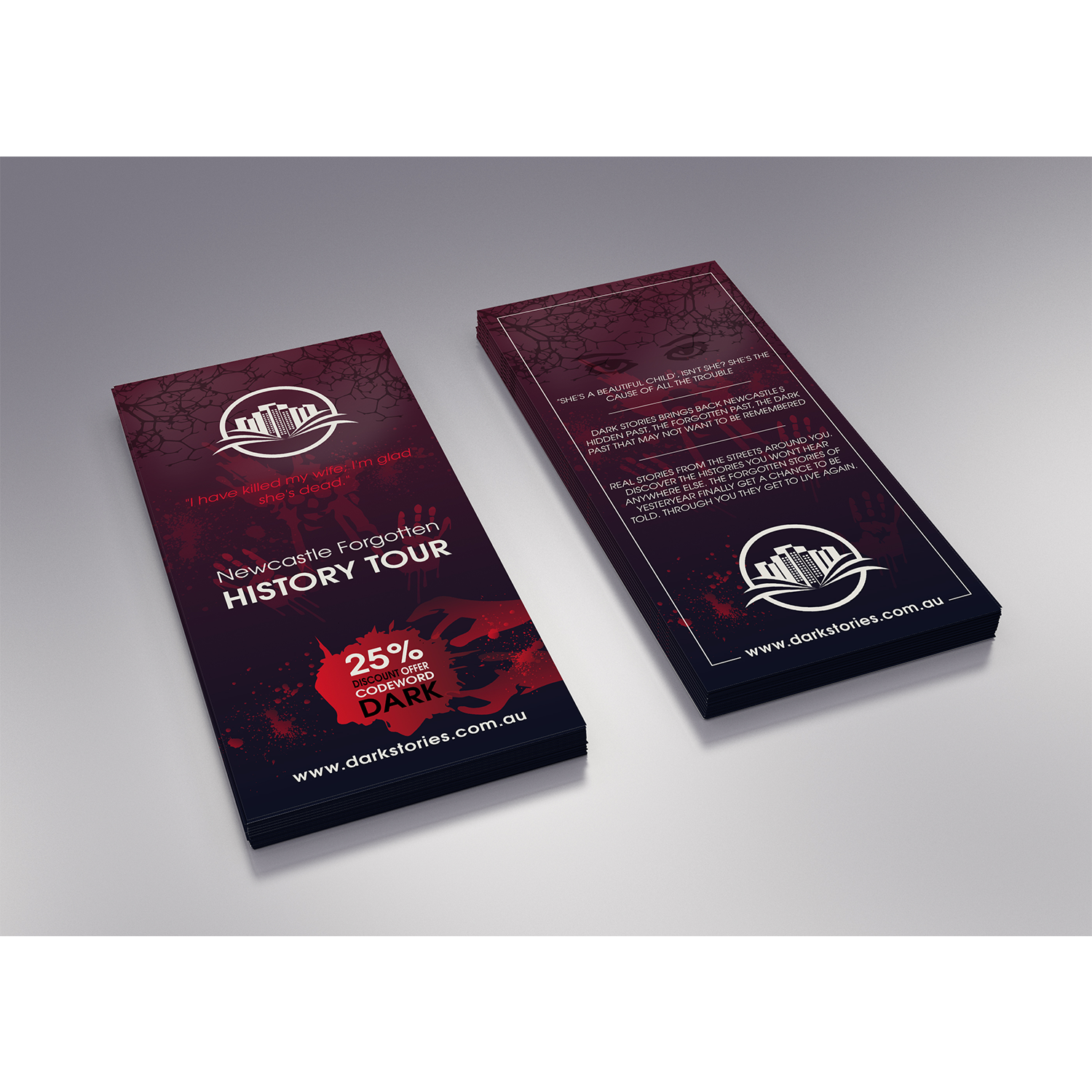 Flyer Design by Luigimazz for Dark Stories Pty Ltd | Design #17017185