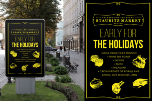 Poster Design by Impressive Solutions for STAUBITZ MARKET | Design: #16988150