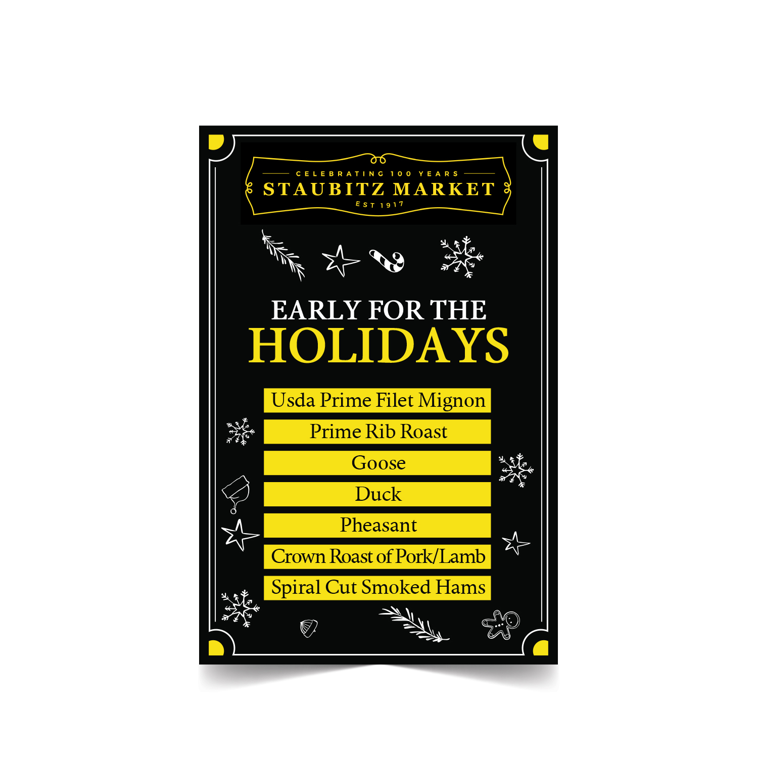 Poster Design by mmmarif1982 for STAUBITZ MARKET | Design #16987284