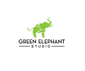 Green Elephant Studio | Logo Design by renderman