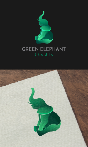 Logo-Design von Pixel Desert für Green Elephant Studio | Design: #17175421