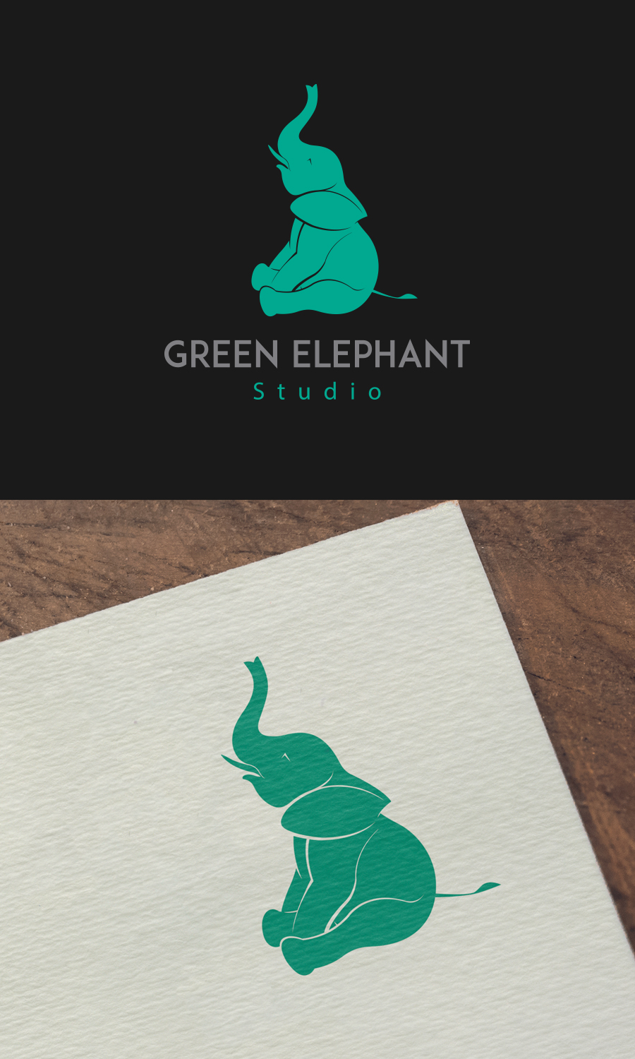 Logo-Design von Pixel Desert für Green Elephant Studio | Design #17180511
