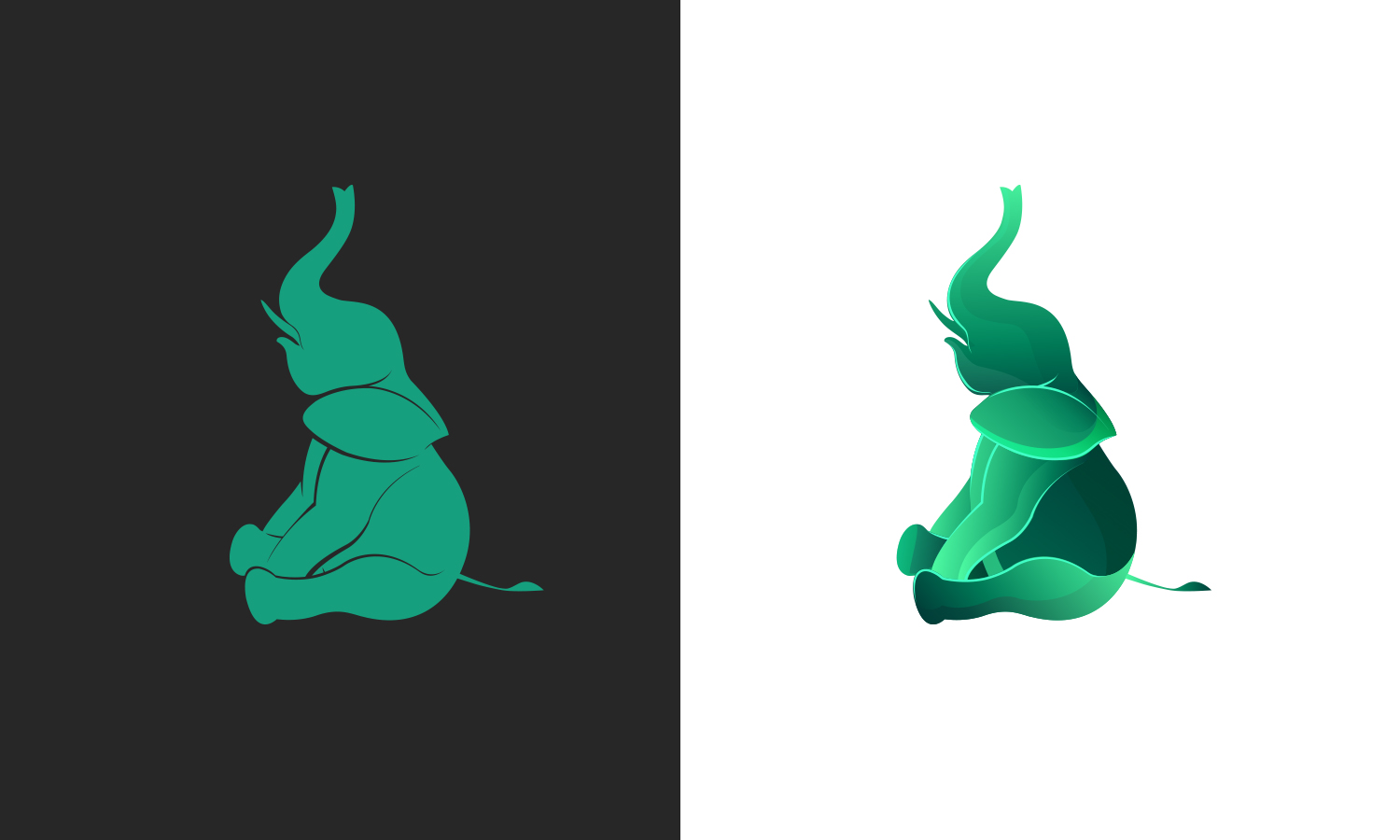 Logo-Design von Pixel Desert für Green Elephant Studio | Design #17193575