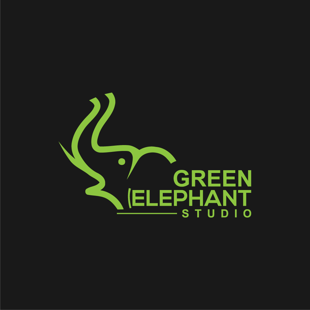 Logo Design by johnnyblackman for Green Elephant Studio | Design #17132628