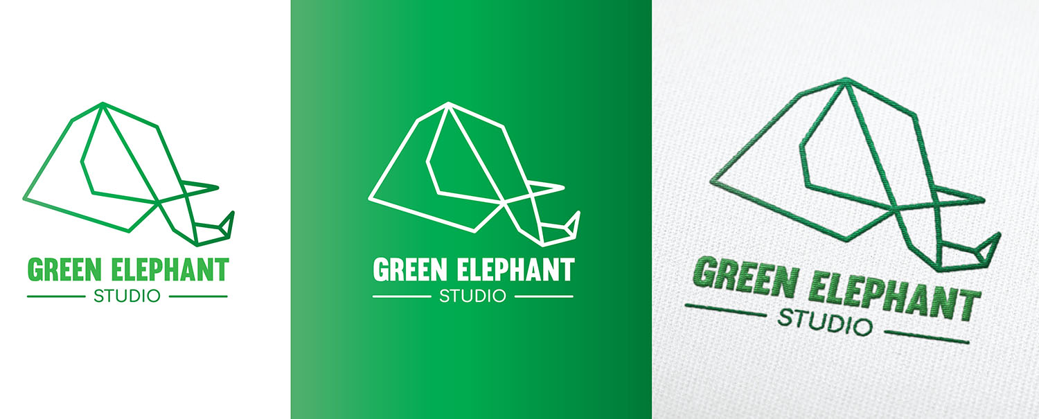 Logo Design by Jessica T for Green Elephant Studio | Design #17126362