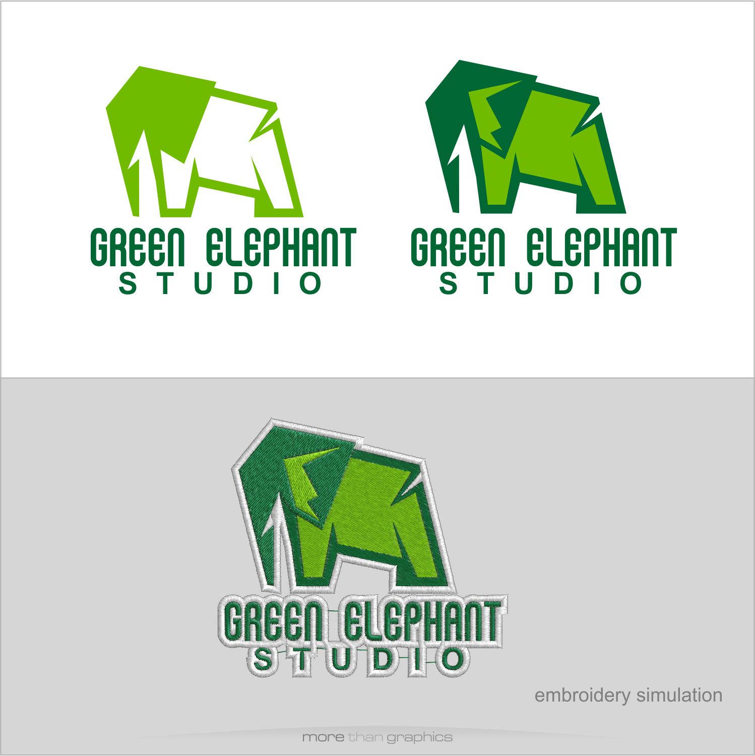 Logo Design by vladst2004 for Green Elephant Studio | Design #17123699
