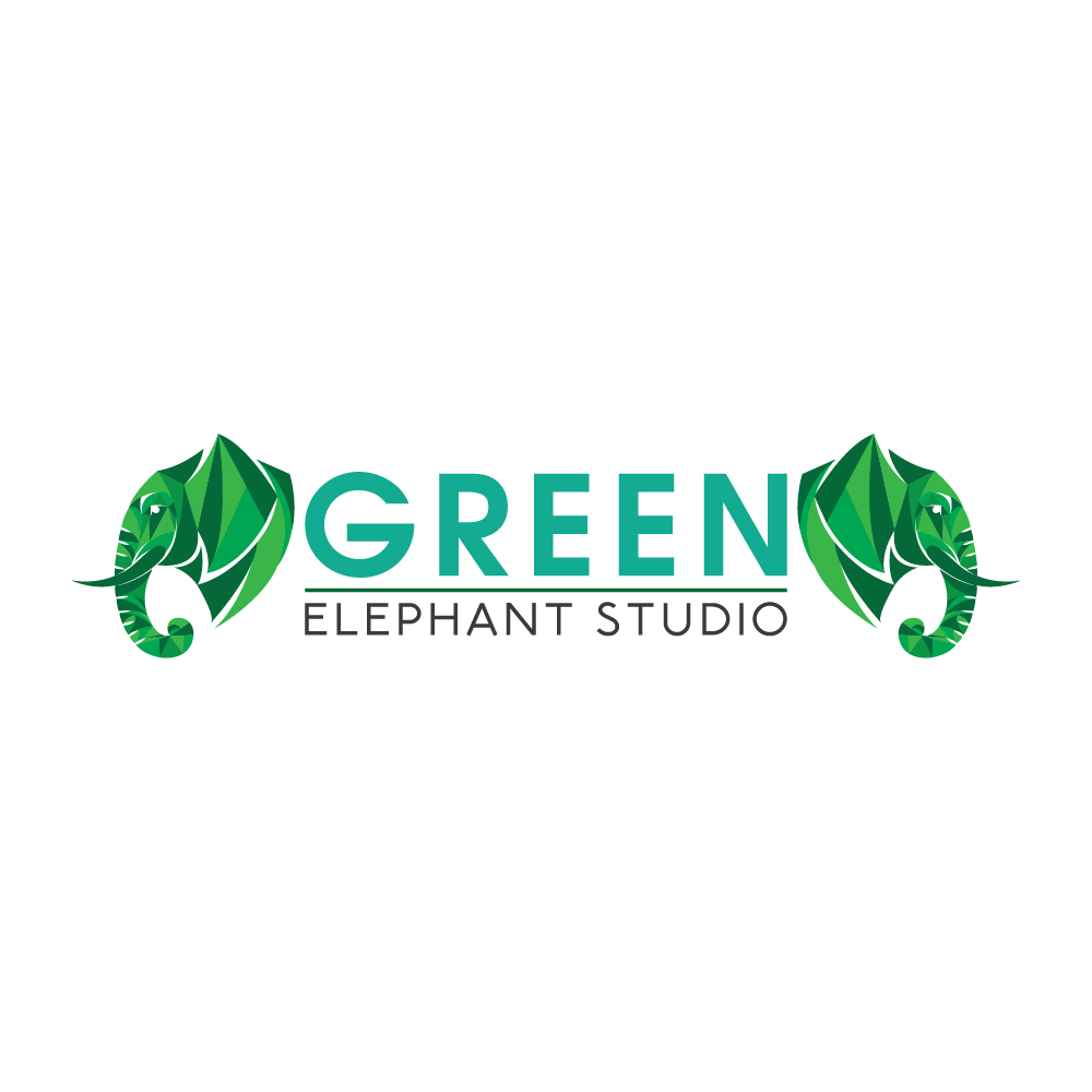 Logo Design by AktharArziki for Green Elephant Studio | Design #17179256