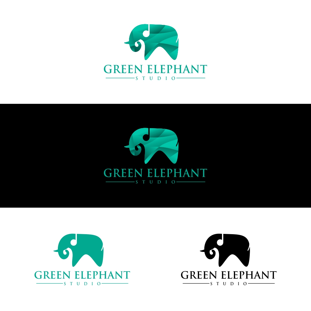Diseño de Logo por Basksh Designs para Green Elephant Studio | Diseño #17140559