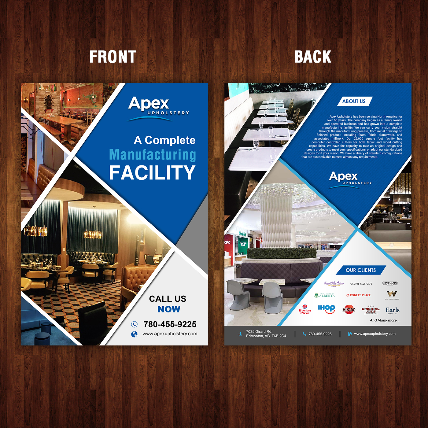 modern playful it company flyer design for brick tops by hih7 the brick duncan flyer