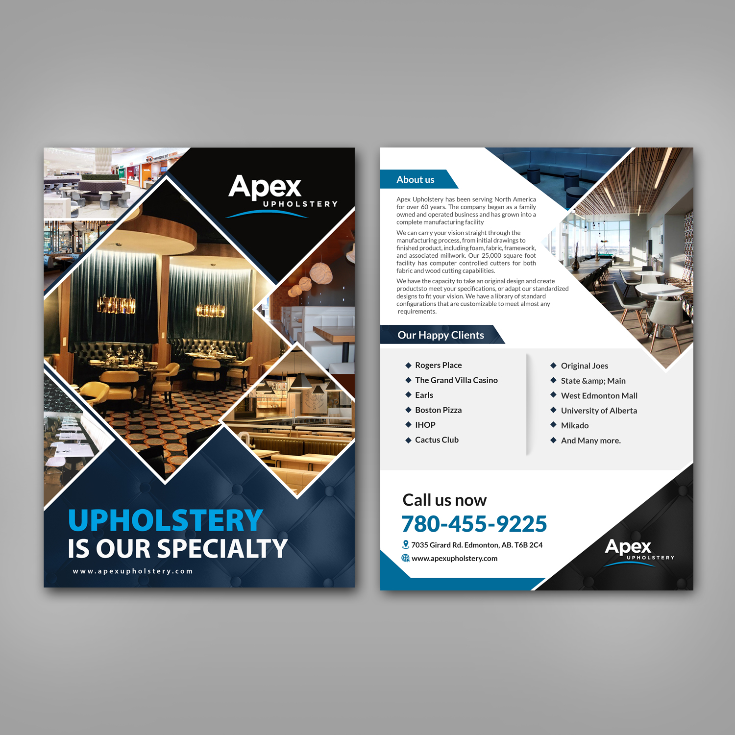 modern playful it company flyer design for brick tops by hih7 flyer mall canada