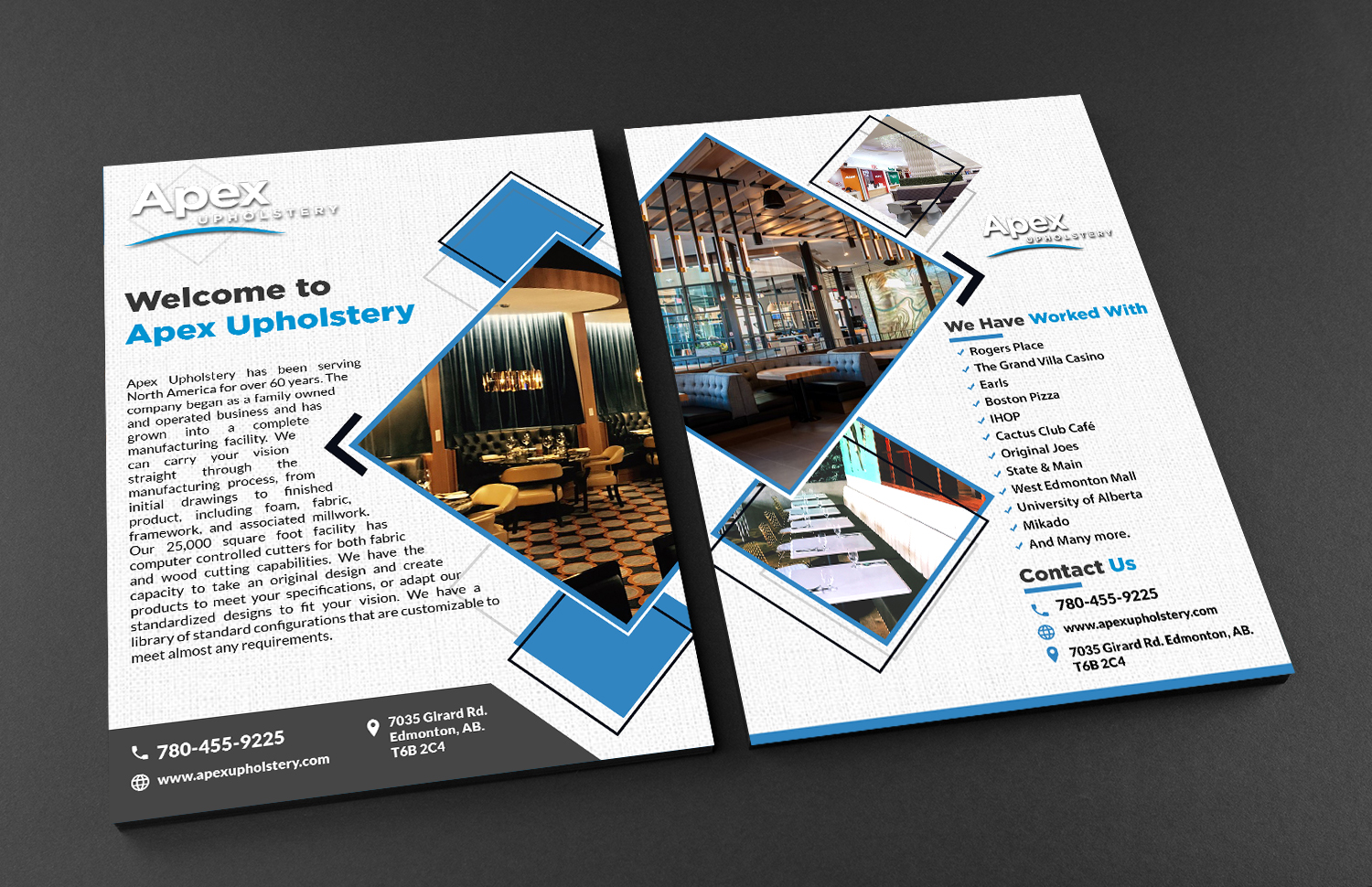 Design de Flyer par aspiremedia pour Brick Tops | Design #17019954