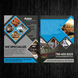 Diseño de Flyer por TuktukiShree para Brick Tops | Diseño #17013975