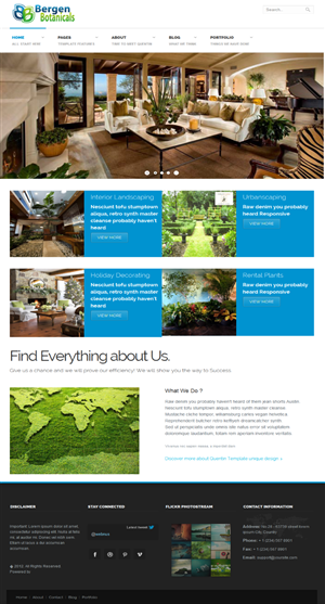 Wordpress Design by Chaitanya S. for this project | Design: #2702308