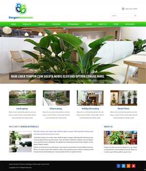 Wordpress Design by pb for this project | Design: #2724236
