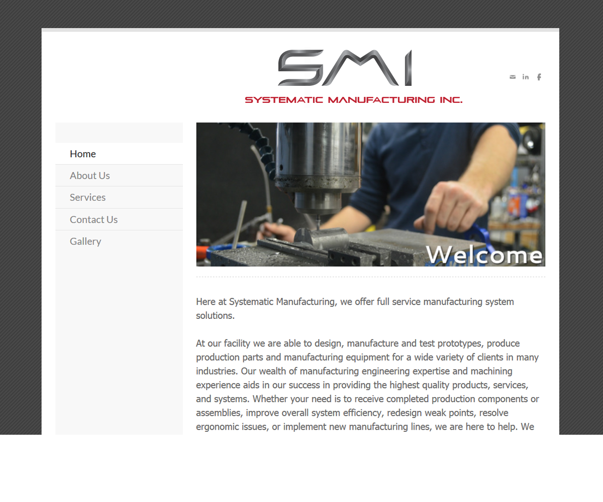 Diseño de Logo por thulet para Systematic Manufacturing, Inc | Diseño #2693733