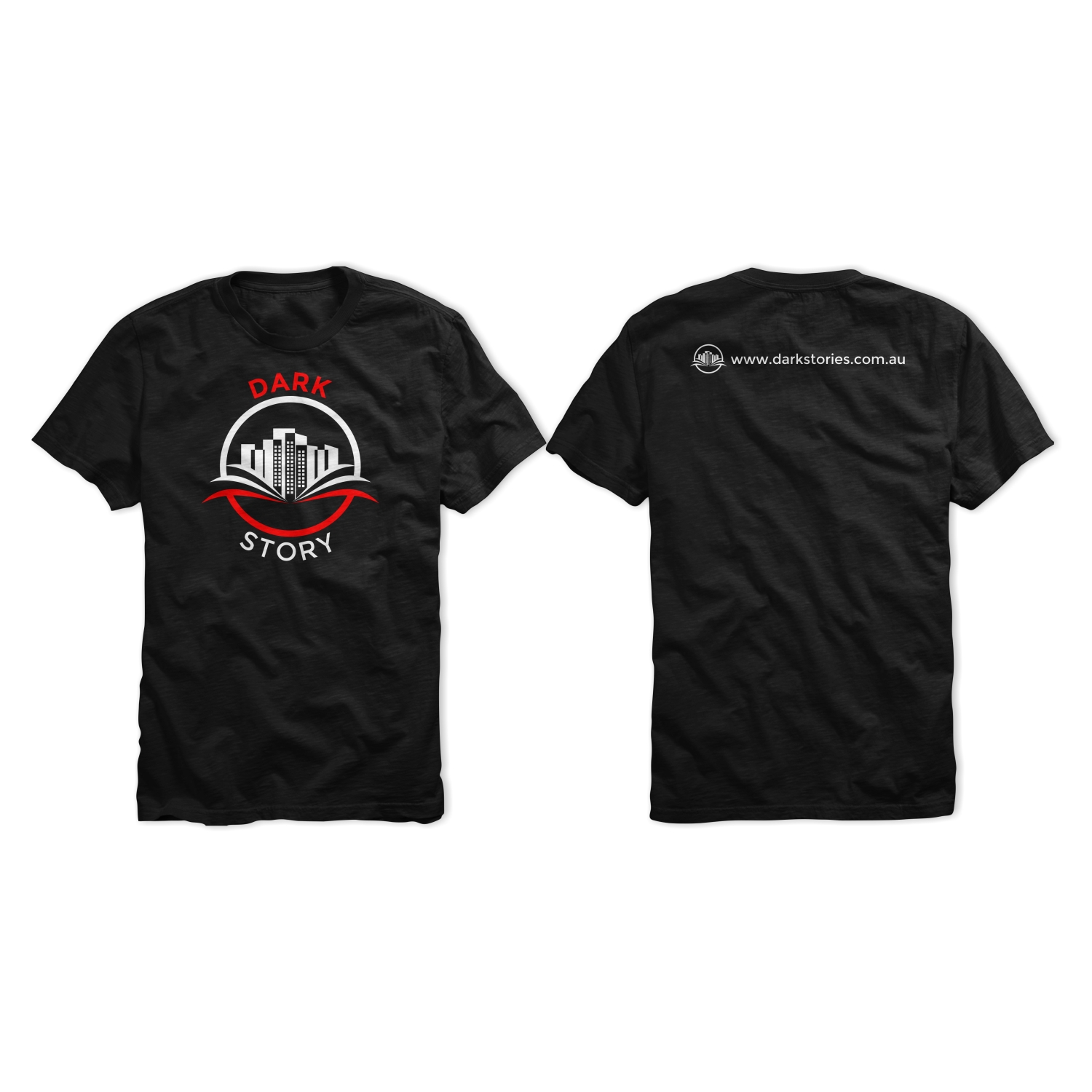 T-shirt Design by simbah for Dark Stories Pty Ltd | Design #16987579