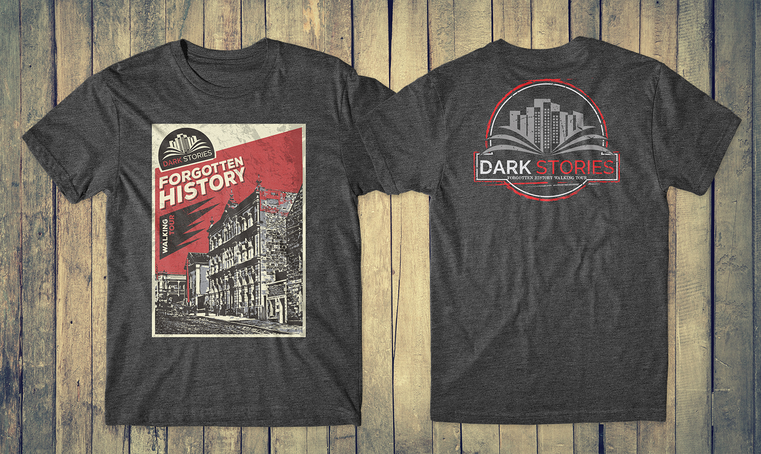 T-shirt Design by db1404 for Dark Stories Pty Ltd | Design #16994261