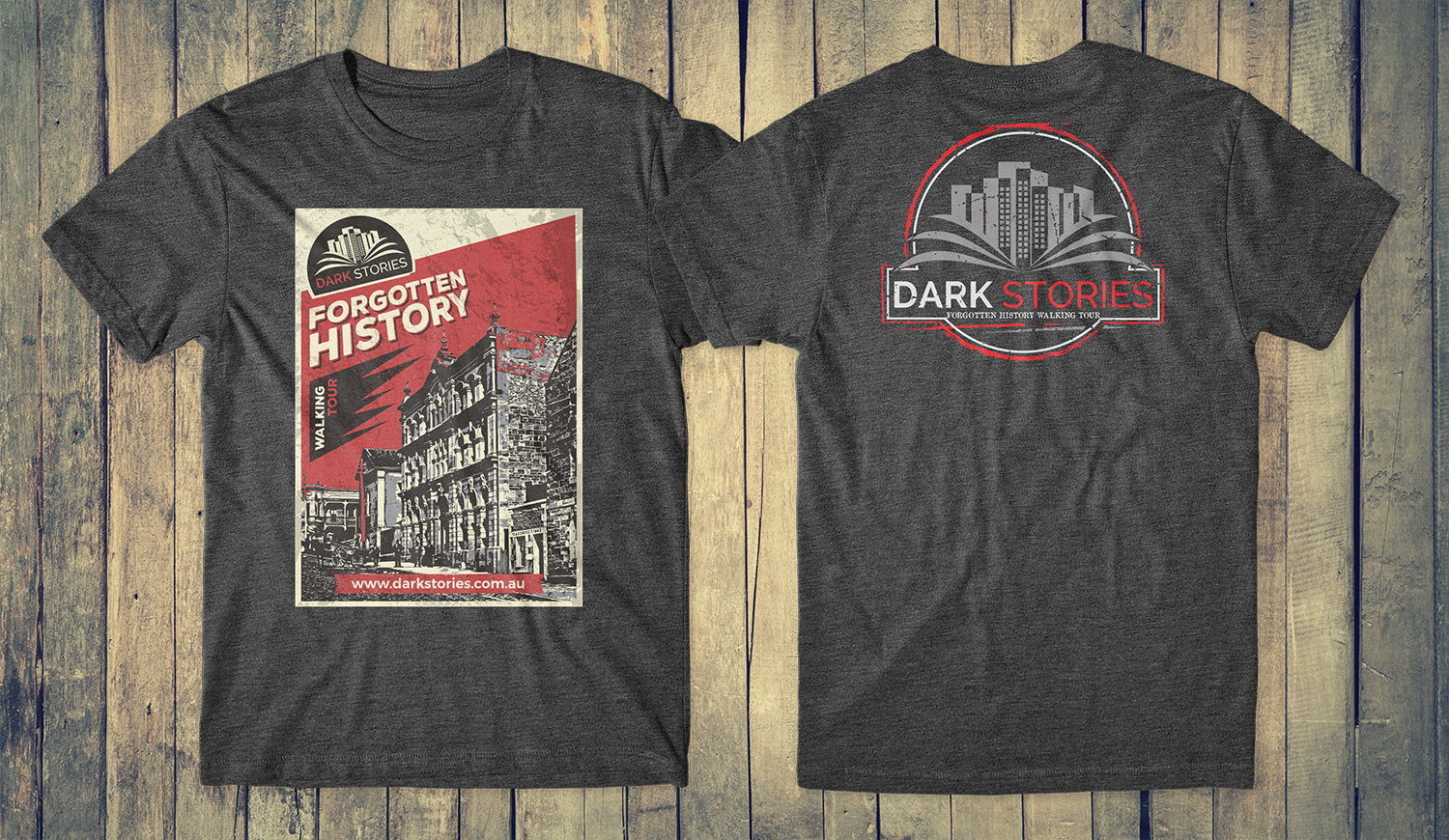 Diseño de Camiseta por db1404 para Dark Stories Pty Ltd | Diseño: #17001896