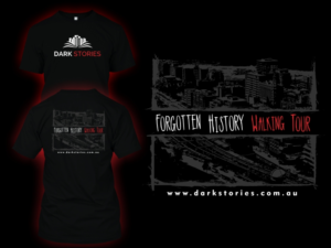 T-Shirt-Design von 2ndfloorharry für Dark Stories Pty Ltd | Design #17004631