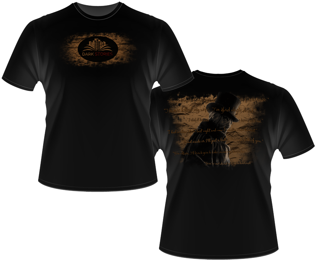 T-shirt Design by Nordic Designer for Dark Stories Pty Ltd | Design #17022749