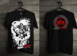 Diseño de Camiseta por creative gravity para Dark Stories Pty Ltd | Diseño: #17000354
