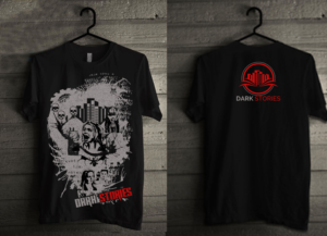 Diseño de Camiseta por creative gravity para Dark Stories Pty Ltd | Diseño: #17000409