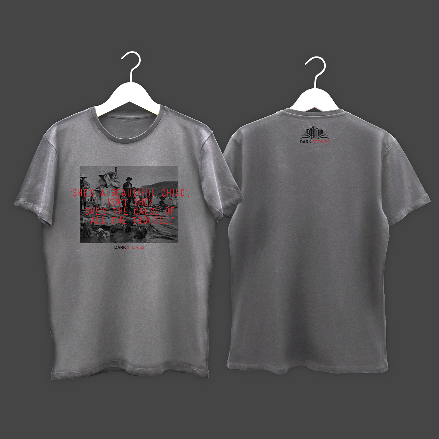 T-shirt Design by Jojo Cumi for Dark Stories Pty Ltd | Design #17041944