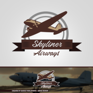 Logo Design by Darko Voislavovic for Skyliner Airways | Design #17027792