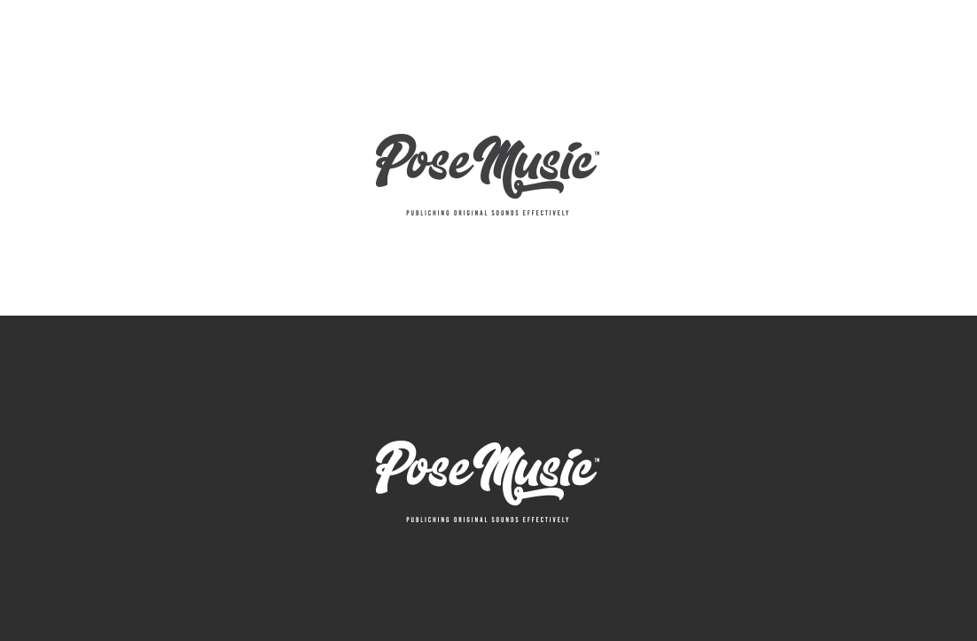 Logo Design by GLDesigns for Pose Music | Design #17015942