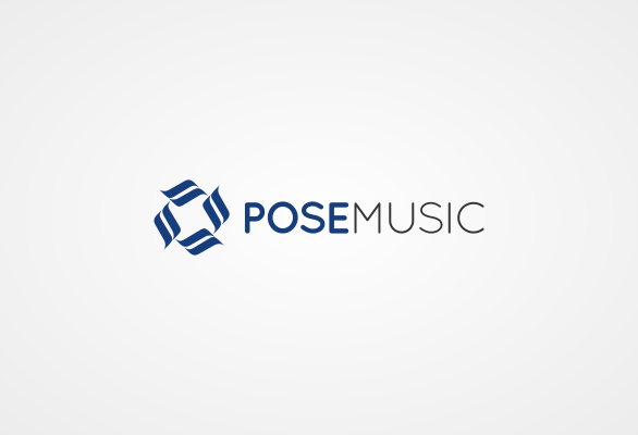 Logo Design by DoMadic for Pose Music | Design #17166328